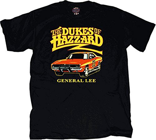 Dukes of Hazzard - Camiseta Negro Large
