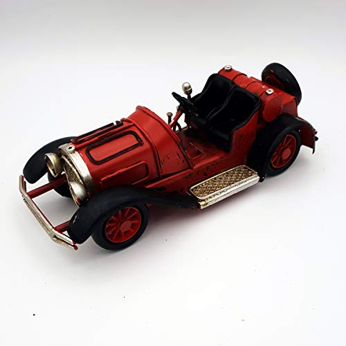 DynaSun Art - Modelo de coche de época vintage, de metal, de colección de estilo retro antiguo, escala 1:32, 16 cm