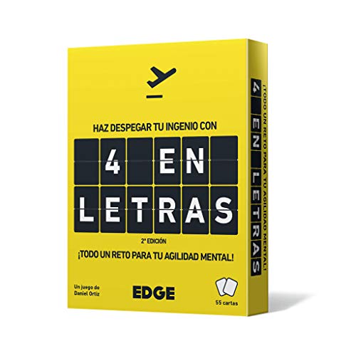 Edge Entertainment EEES4L01 - Juego de cartas 4 en Letras , color/modelo surtido Edge Entertainment EEES4L01 - Juego de cartas 4 en Letras , color/modelo surtido