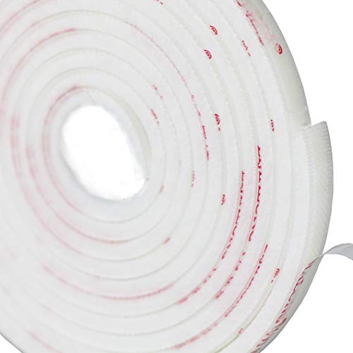 EDGEAM Cinta de sellado autoadhesiva con cepillo para ventanas y puertas, 5 metros, 9 mm de ancho x 5 mm de alto (blanco) EDGEAM Cinta de sellado autoadhesiva con cepillo para ventanas y puertas, 5 metros, 9 mm de ancho x 5 mm de alto (blanco)