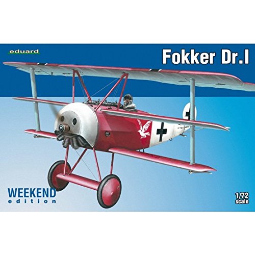 Eduard Kit 1:72 Semana Fokker Dr.I , color/modelo surtido