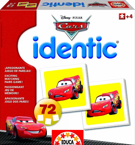 Educa 14913 Identic Cars - Juego de Memoria (72 Cartas)