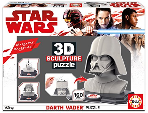 Educa Borrás-Star Wars Darth Vader Puzzle 3D 16500