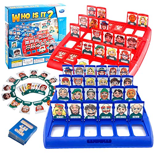 El más nuevo juego Who Is It, juegos de mesa interactivos para padres e hijos, adivina quién, juego de entrenamiento mental para el desarrollo intelectual de los niños para fiestas en casa El más nuevo juego Who Is It, juegos de mesa interactivos para padres e hijos, adivina quién, juego de entrenamiento mental para el desarrollo intelectual de los niños para fiestas en casa
