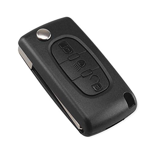 ENERGY01 – HU83 – CE0523-3 botones – Carcasa para llave compatible con Citroen C2 C3 C4 C5 C6 C8 – Llave con ranura – Pila sobre circuito impreso – Satisfacción o acolchado ENERGY01 – HU83 – CE0523-3 botones – Carcasa para llave compatible con Citroen C2 C3 C4 C5 C6 C8 – Llave con ranura – Pila sobre circuito impreso – Satisfacción o acolchado