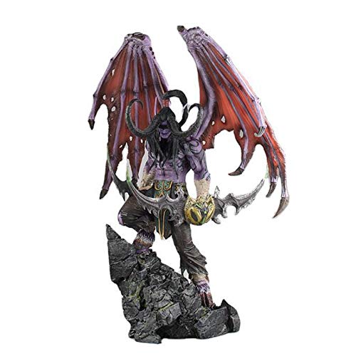 erfgh Los Ojos de Illidan Brillan, World of Warcraft, Demon Hunter Blizzard, Carnival edición Limitada Estatua Exquisite Workmanship