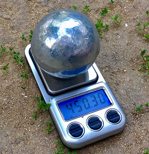 Esfera pulida de Zinc puro de 5cm de diámetro y aprox. 450 gramos de peso Esfera pulida de Zinc puro de 5cm de diámetro y aprox. 450 gramos de peso