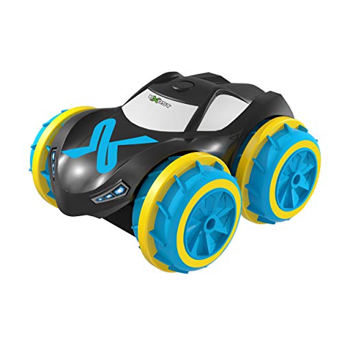 EXOST - Coche teledirigido - Aquacyclone - Coche 100% Anfibio - Funciona sobre el Suelo y en el Agua Juguete Escala 1:34 EXOST - Coche teledirigido - Aquacyclone - Coche 100% Anfibio - Funciona sobre el Suelo y en el Agua Juguete Escala 1:34