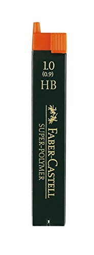 Faber-Castell 120900 - Paquete de 12 minas de 0.9 mm HB Faber-Castell 120900 - Paquete de 12 minas de 0.9 mm HB