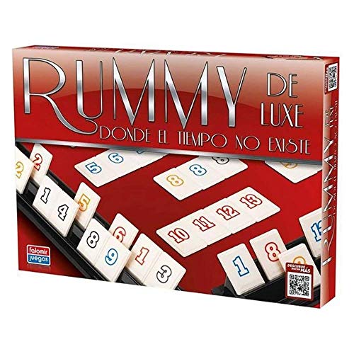 Falomir Deluxe Rummy de Luxe. Juego de Mesa. Clásico. (646396)