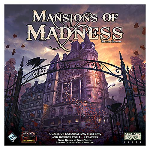 Fantasy Flight Games - FFGMAD20 - Mansions of Madness - Juego de Mesa, Segunda edición (Juego Principal)