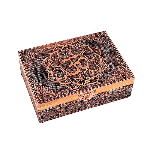 Find Something Different Caja de Tarot Tallada a Mano en Estilo Rãºstico con Figuras de Estrella y Luna Find Something Different Caja de Tarot Tallada a Mano en Estilo Rãºstico con Figuras de Estrella y Luna