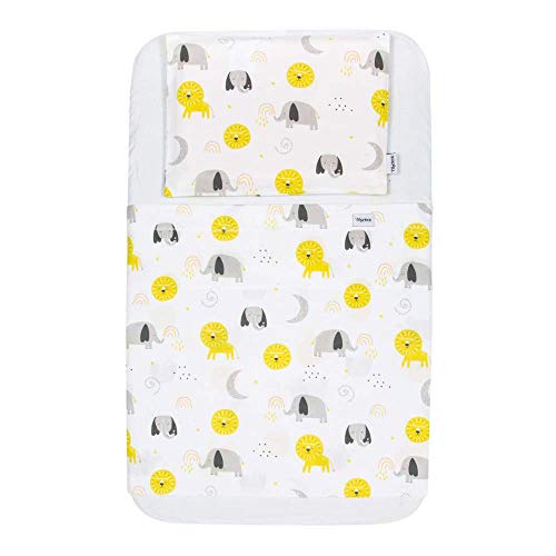FlyIdeas Juego 4 Pza Sabanas Minicuna Colecho Next2Me 50x83cm | 1 Sabana Bajera 1 Protector Colchon 1 Sabana Encimera y 1 Funda de Almohada | 100% Algodon Organico Cert Oeko-Tex, Hecho en EU FlyIdeas Juego 4 Pza Sabanas Minicuna Colecho Next2Me 50x83cm | 1 Sabana Bajera 1 Protector Colchon 1 Sabana Encimera y 1 Funda de Almohada | 100% Algodon Organico Cert Oeko-Tex, Hecho en EU
