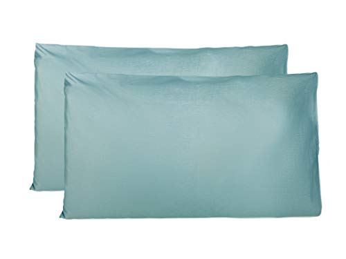 Funda Almohada 50x80 cm de algodón 100%, Transpirable sin Cremallera, Juego de 2 Fundas Almohadas 50x75 cm, Made in Italy Funda Almohada 50x80 cm de algodón 100%, Transpirable sin Cremallera, Juego de 2 Fundas Almohadas 50x75 cm, Made in Italy