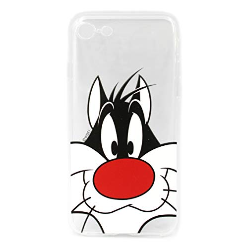 Funda Original y Oficial de Looney Tunes para iPhone 7, iPhone 8, iPhone SE2, Carcasa de plástico de Silicona TPU, Protege contra Golpes y arañazos