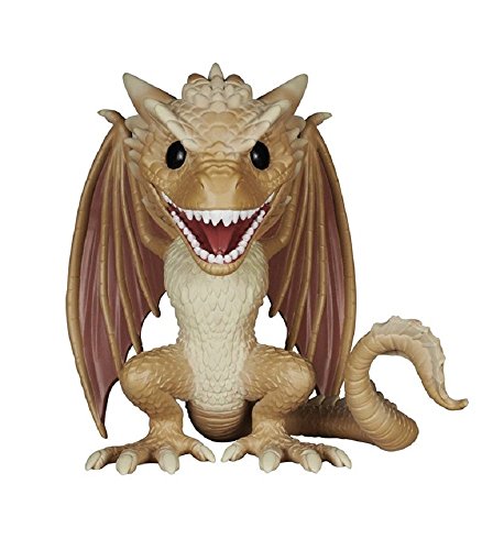 Funko 5062 - Estatuilla de Juego de Tronos - Viserion Gran tamaño 15cm Pop - 0849803050627 - Figura Juego de Tronos Dragon Viserion (15 cm)