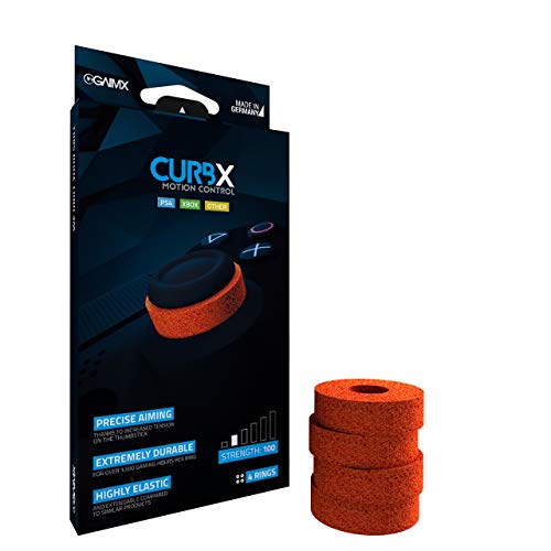 GAIMX CURBX 100 Motion Control – Diana y amortiguador para thumbstick – Mejora de puntería para Playstation 4 (PS4), XBOX One y XBOX 360 (grosor 100)