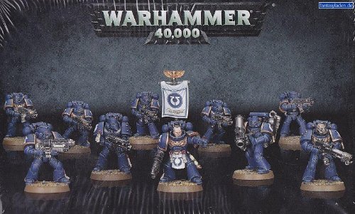 GAMES WORKSHOP 990000000 en Warhammer 40K Space Marine Tactical Squad Game