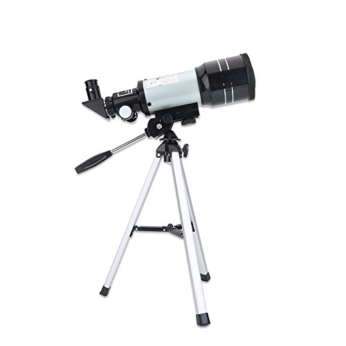 Garsentx Telescopio monocular, telescopio astronómico Espacial monocular Profesional con trípode Telescopio portátil Juguete Educativo para niños Principiantes.