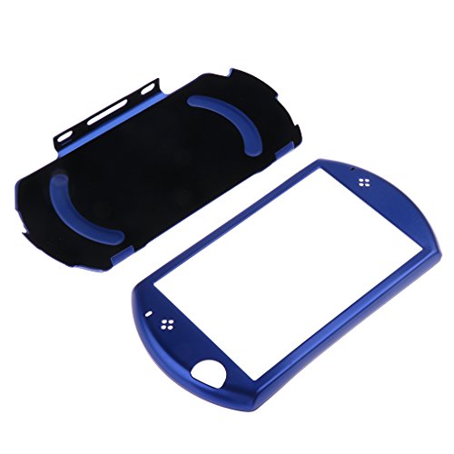 Gazechimp Funda de Piel Rígida de Aluminio Cubierta Adapta perfectamente Accesorios para Sony PSP GO - Azul