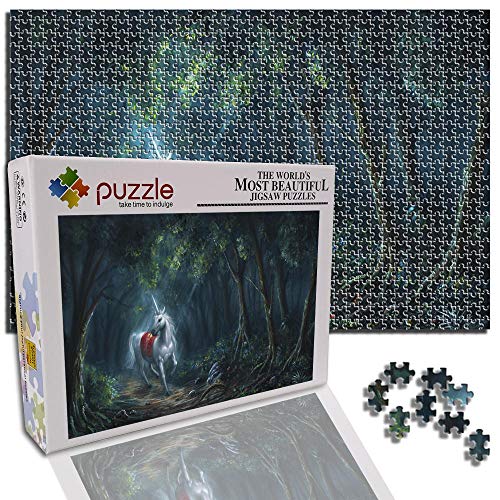 GFSJJ Jigsaw Puzzles 1000 Piezas para Infantiles Niño Adultos Adolescentes Caballo Fantasía Animal Unicornio Puzzles 1000 Piezas Niños Entretenimiento Adultos Y Kids (75 X 50 Cm) GFSJJ Jigsaw Puzzles 1000 Piezas para Infantiles Niño Adultos Adolescentes Caballo Fantasía Animal Unicornio Puzzles 1000 Piezas Niños Entretenimiento Adultos Y Kids (75 X 50 Cm)