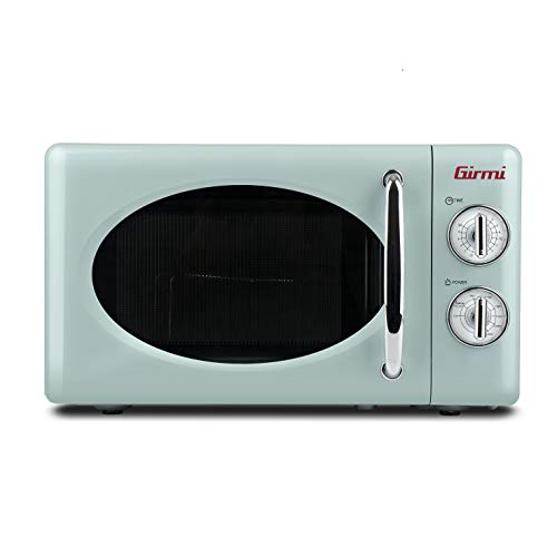 Girmi FM21 - Horno de microondas con diseño vintage, 20 litros, 700 + 800 W Girmi FM21 - Horno de microondas con diseño vintage, 20 litros, 700 + 800 W