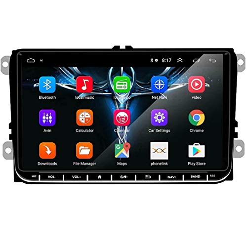GOFORJUMP 2 DIN Android 9"GPS Navigation Car Stereo Radio Media Player para Bora Golf VW Polo Volkswagen Passat B6 B7 Touran
