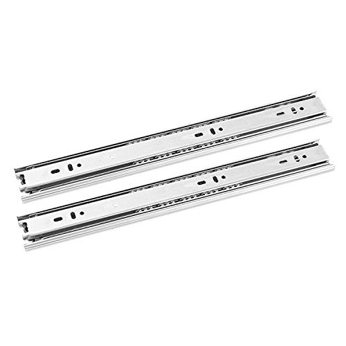 Guías Laterales para Cajones con Rodamiento de Bolas 45mm x 350mm, Pack de 2 Juegos de Guías de Extracción Total Guías Laterales para Cajones con Rodamiento de Bolas 45mm x 350mm, Pack de 2 Juegos de Guías de Extracción Total