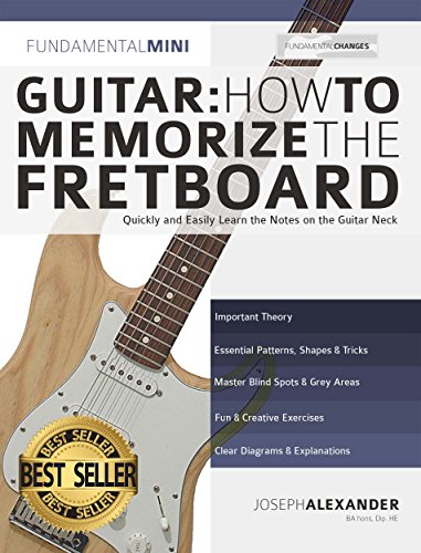Guitar: How to Memorize the Fretboard: Quickly and Easily Learn the Notes on the Guitar Neck (Learn the guitar fretboard Book 1) (English Edition)
