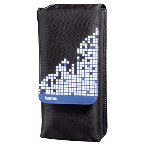 Hama Pixel Smash - fundas para consolas portátiles (9,5 cm, 3 cm, 19 cm) Negro, Azul