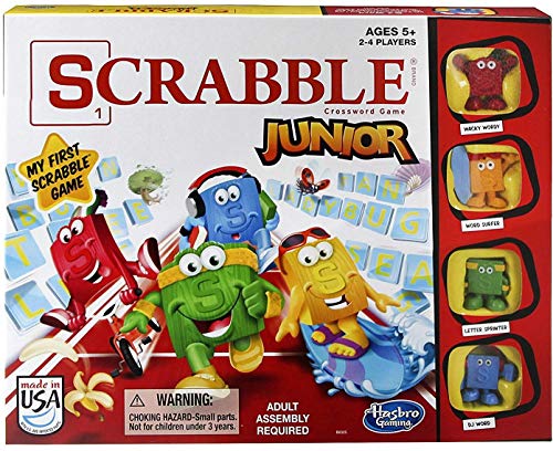 Hasbro - Juego Scrabble Junior para 2 - 4 Jugadores (B0325)