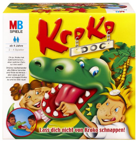 Hasbro MB 00016100 - Juego Kroko Doc (en alemán)