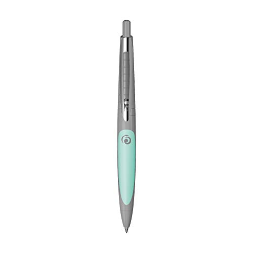 Herlitz my.pen 50028337 - Bolígrafo (1 unidad), color gris y verde