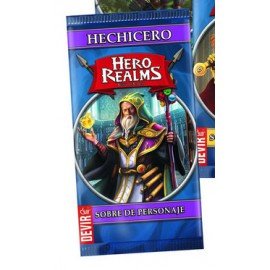 Hero Realms, sobre de personaje, hechicero