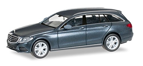 Herpa - 038393-002 - Mercedes-Benz - C-klasse T-Modell Elegance - Tenorit Gray Metallic Herpa - 038393-002 - Mercedes-Benz - C-klasse T-Modell Elegance - Tenorit Gray Metallic