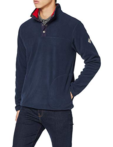 HKT by Hackett Hkt Hz PLR FLC Sudadera, (Ink 591), Large para Hombre HKT by Hackett Hkt Hz PLR FLC Sudadera, (Ink 591), Large para Hombre