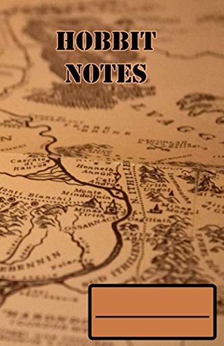 Hobbit notes - great notebook for lord of the rings fans - Baggins notes from middle-earth - 100 pages - college ruled: make a gift to your loved ones ... notebook for children and students - lined