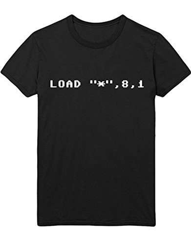 Hypeshirt T-Shirt Commodore Load *, 8. 1" Z100085 Negro M