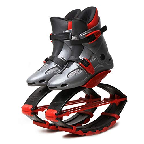 HZ-ditan Zapatos para Saltar Rebound Shoes Botas de Rebote Zapatillas de Deporte Antigravedad Sneaker Basketball Trampoline (Color : Red, Size : Small)