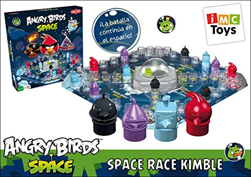 IMC Toys Juego Action Space Race Angry Birds , Juego de Mesa Infantil/Juvenil