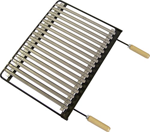 IMEX EL ZORRO 71636 - Parrilla para Barbacoa, INOX, 62 x 41 cm IMEX EL ZORRO 71636 - Parrilla para Barbacoa, INOX, 62 x 41 cm