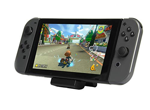 iMW - Soporte de carga para Switch compatible con todas las consolas Nintendo (negro)
