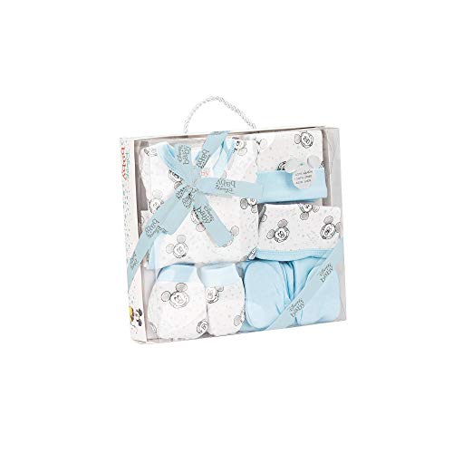 Interbaby SET-D2-01 - Set Regalo Disney Primera Puesta Bebé Azul Interbaby SET-D2-01 - Set Regalo Disney Primera Puesta Bebé Azul