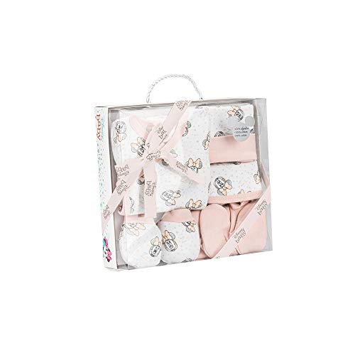 Interbaby - Set Regalo Disney Primera Puesta bebé en color Rosa (SET-D2-02) Interbaby - Set Regalo Disney Primera Puesta bebé en color Rosa (SET-D2-02)