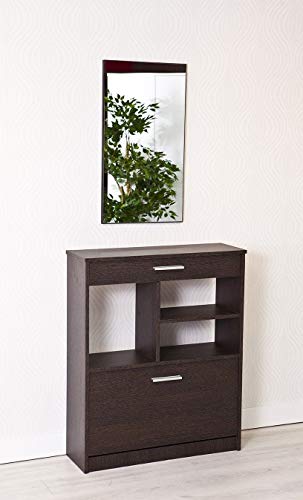 INTRADISA Mueble Zapatero Tiber 1ab wengue INTRADISA Mueble Zapatero Tiber 1ab wengue