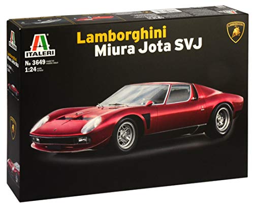 Italeri 3649 Modelo de plástico para Montar el Coche Lamborghini Miura Jota Svj - Modelo del Kit Escala 1:24