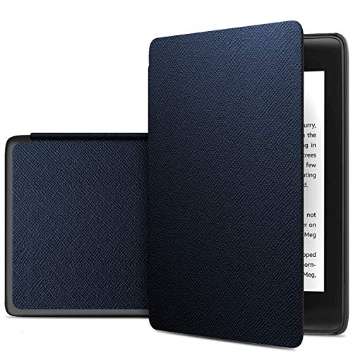 IVSO Funda Carcasa para Nuevo Kindle (10th Generation, 2019), Slim PU Protectora Carcasa Cover para Nuevo Kindle E-Reader (10ª generación, versión 2019), Blue