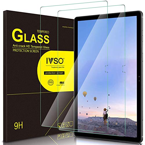 IVSO Protector de Pantalla Compatible con Samsung Galaxy Tab A7, Compatible con Samsung Galaxy Tab A7 Protector de Pantalla, Protector Pantalla para Samsung Galaxy Tab A7 T505/T500 10.4 2020, 2 Pack