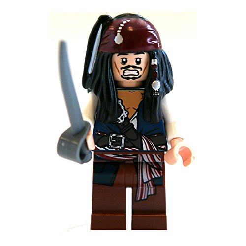 Jack Sparrow Lego Pirates of the Caribbean Minifigure by LEGO