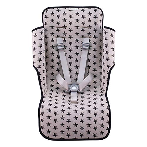 JANABEBE Colchoneta para Maclaren Quest, Techno, Triumph, XT Dark Sky JANABEBE Colchoneta para Maclaren Quest, Techno, Triumph, XT Dark Sky